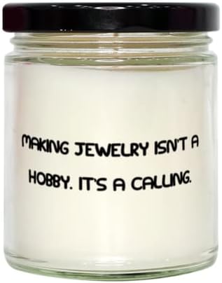 Reusable Jewelry Making Candle, Making Jewelry Isn't a Hobby. It's, Gifts For Friends, Present From Friends, For Jewelry Making, Handmade jewelry, Personalized jewelry, One of a kind jewelry, Custom image 2