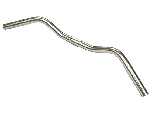 Raleigh - RNH360 - Comfort Handlebars for Hybrid, Trekking and City Bicycles 610mm Wide in Silver