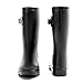 Fubotao Women's Mid Calf Rain Boots Waterproof Fashion Garden Shoes Anti-slipping Rainboots For Women Comfortable Insole Light Rain Shoes