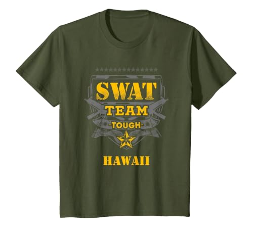 Hawaii Police SWAT Team State Shirt Paint Ball Tee