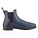 Hunter Boot Women's Original Refined Texture Chelsea Rain Boot Navy 7 Medium US