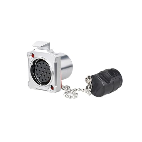 Conector industrial macho y hembra BD24 19 pines miniatura 1