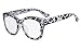 Eyekepper Oversized Reading Glasses - Retro Readers for Women Reading - Grey/Tortoise Frame +1.50