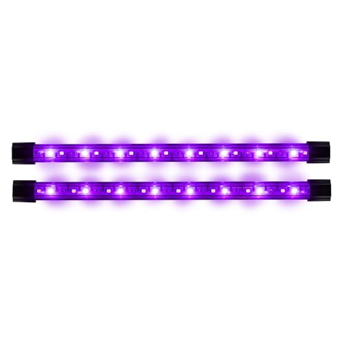 Image of GloFish 10-Inch LED Light Sticks for Fish Aquariums Up to 75 Gallons, 2 Count, with White, Blue and Magenta LED Lights, 75 Gallon (Pack of 12)