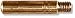 Radnor Model 15H-52 .052" 15H Series Heavy Duty Contact Tip For 200 - 500A Tweco No. 5 And Spray Master Series MIG Guns