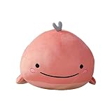 JENPECH Whale Plush Toy Lovely Sofa Ornament Soft Sleeping Accompany Plushies Stuffed Sea Life Doll