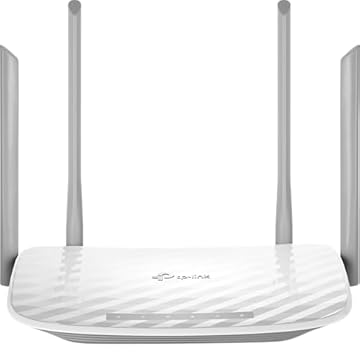 TP-Link Archer C50 V4, Roteador Wireless Dual Band AC1200 com 4 antenas, Branco