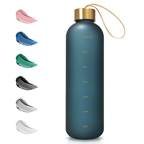 Opard Slim Trinkflasche 800ml Auslaufsicher Wasserflasche Sport BPA Frei – Ansicht 1