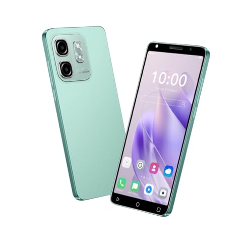 PrzTIk Base smartphone da 5,0 pollici con doppia fotocamera Dual SIM e sistema operativo Android (verde)