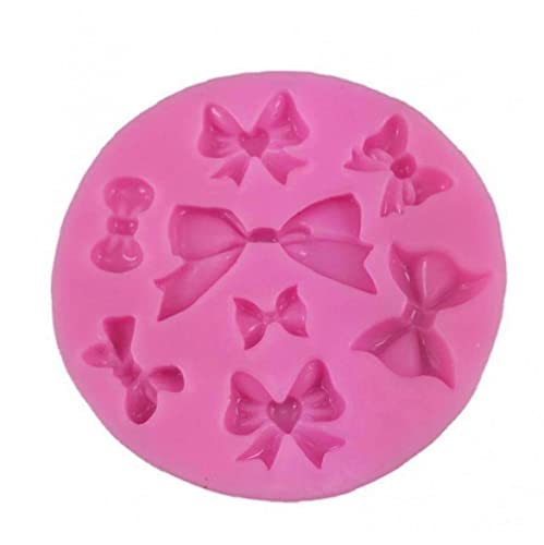 Cartoon Noeud Papillon Silicone Moule De Silicone Fondant Fondue Gelée Gâteau Décoration Cuisson Bow-noud Résine Résine Moules d'art Cover