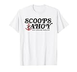 Scoops Ahoy Ice Cream Parlor Shirt Dark T-Shirt