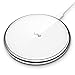 Vebach Dubhe1 Wireless Charger, Qi Certified Fast Wireless Charging Pad Compatible with iPhone Xs/XS Max/XR, 7.5W for iPhone X/8/8Plus, 10W for Samsung Galaxy S10/S10 Plus/S10E/S9 - White