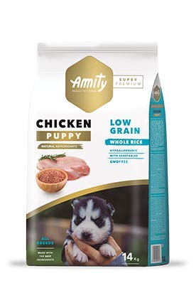 Amity Pienso Super Premium Puppy Chicken 14 Kg Comida para Perros