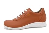 PieSanto - 250901 Zapato Respetuoso Piel Naranja para: Mujer Talla: 38