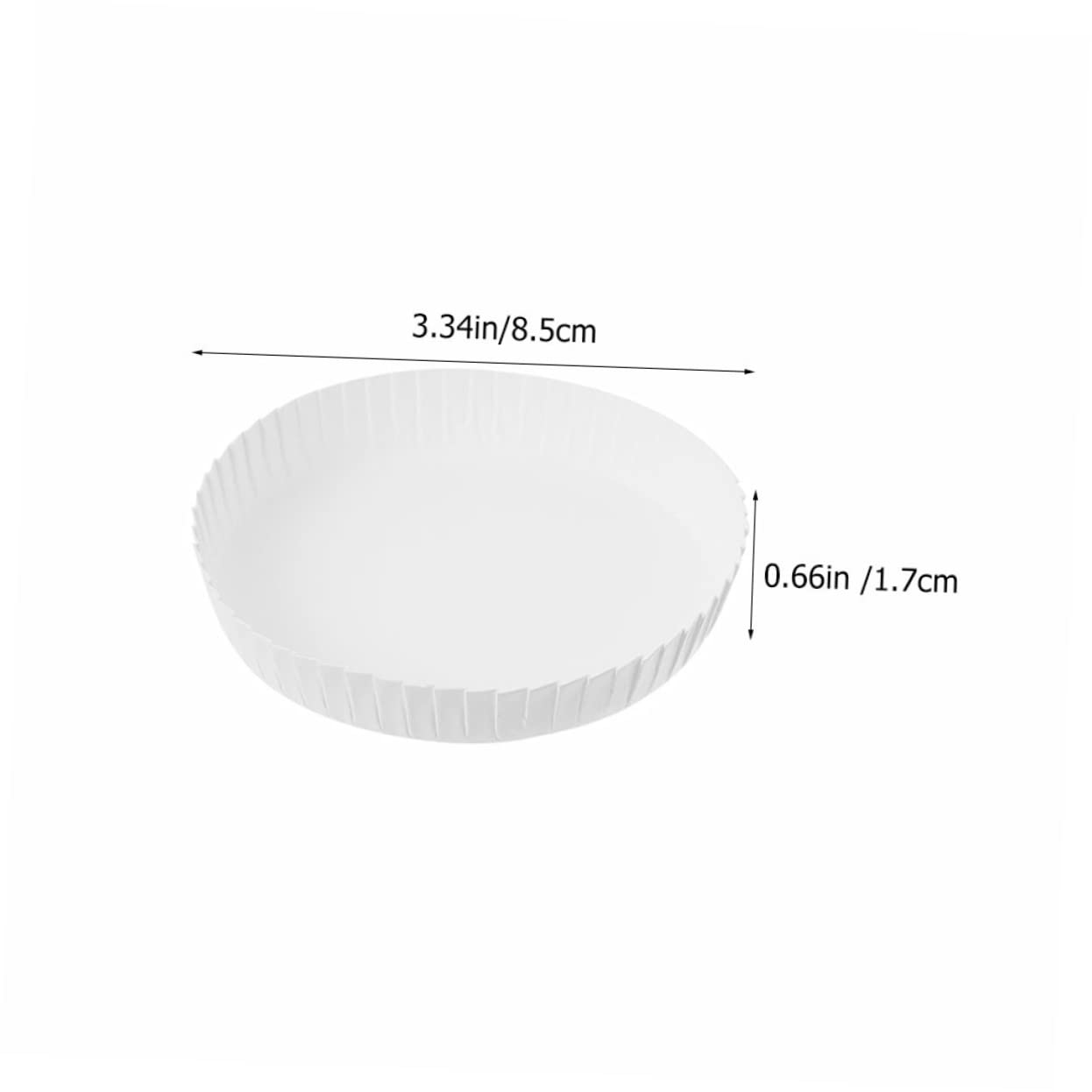 Didiseaon 50pcs Disposable Paper Cup Lids Hot Drink Cup Protectors Lids Paper Covers for Bar and Home