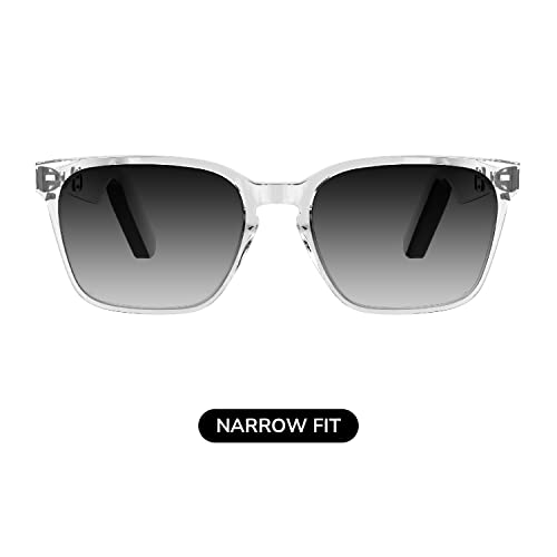 Lucyd - Bluetooth Audio Glasses - Men & Women Smart Glasses W/Uv Protection - Open Ear, Noise Canceling Wireless Mics, Quadrasonic Sound Speaker, Voice Assistants Compatible – Eclipse #TOP2