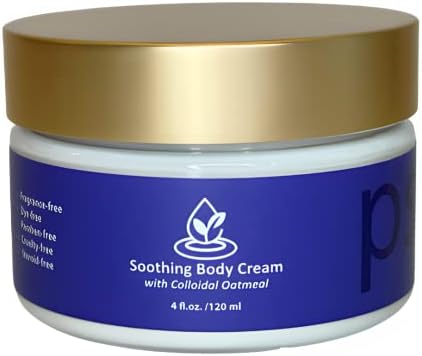 Soothing Body Cream – Natural Psoriasis Relief Lotion for Itching, Flaking & Inflammation – Moisturizing Treatment for Dry, Irritated Skin