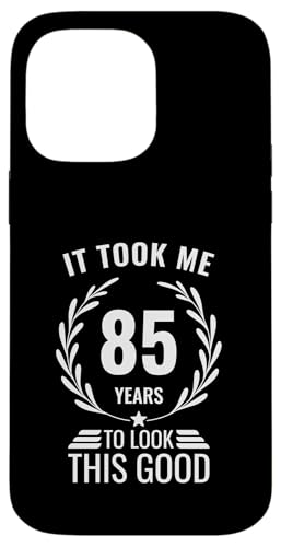 85 Years to Look This Good Funny 85�΂̒a���� �X�}�z�P�[�X iPhone 14 Pro Max �p