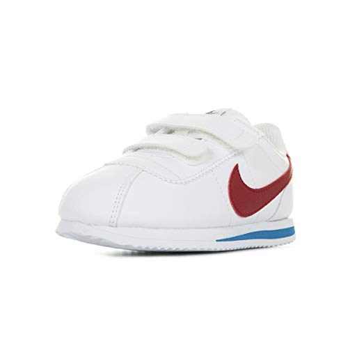 Nike Kids Baby Boy's Cortez Basic SL (Infant/Toddler) White/Varsity Red/Varsity Royal/Black 8 Toddler