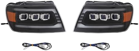 Sheraho Full LED Headlights Assembly Fit for 1999-2004 Jeep Grand Cherokee — view 7