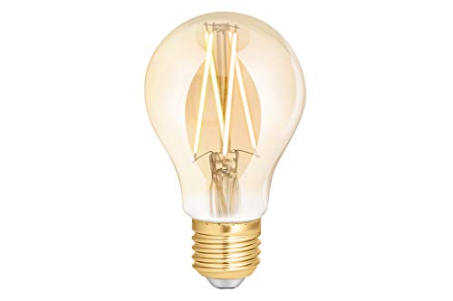 4lite WiZ Connected A60 Amber White WiFi LED Smart Bulb - E27 Large Screw