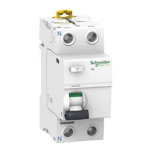 Schneider Electric - Acti9, iID interrupteur différentiel 2P 40A 100mA type AC - A9R12240