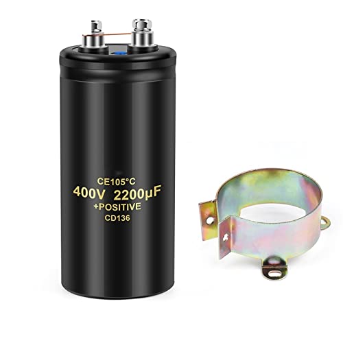 Condensateur électrolytique 400V 2200UF pour réparer les pannes d'onduleurs et de soudure