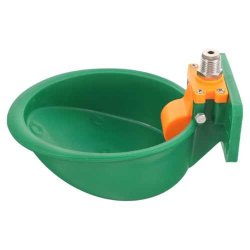 Bebedero automático para cabras y ganado con plástico verde resistente 2