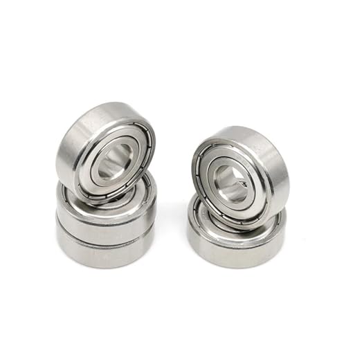 Rodamiento 6201ZZ 6201-2ZZ rodamiento de ranura profunda de acero 12x32x10mm 4