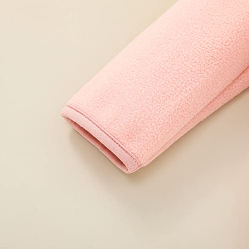 NLGToy Roupas de inverno para meninas com estampa de coelho casaco com capuz infantil moletom para b