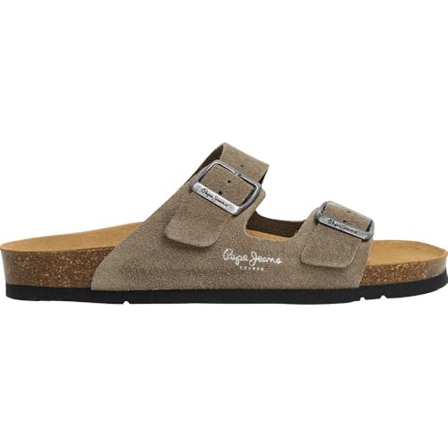 Sandalias Pepe Jeans mujer grises para caminar sin dolor ni rozaduras este verano