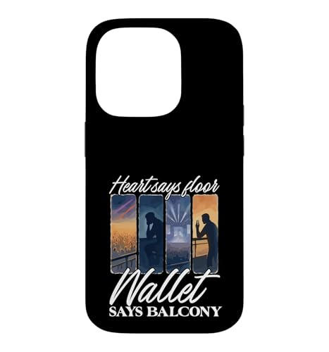 Heart Says Floor Wallet Says �o���R�j�[ �R���T�[�g �ʔ��� �X�}�z�P�[�X iPhone 14 Pro �p