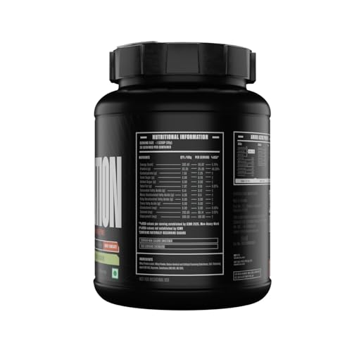 Image of The Isolation Pure Whey Isolate With Digestive Enzymes | 25g Protein | 5.6g BCAAs | 150mg Digestive Enzyme | Zero Added Sugar | Whey Isolate (907 gm, Cookies Pista)