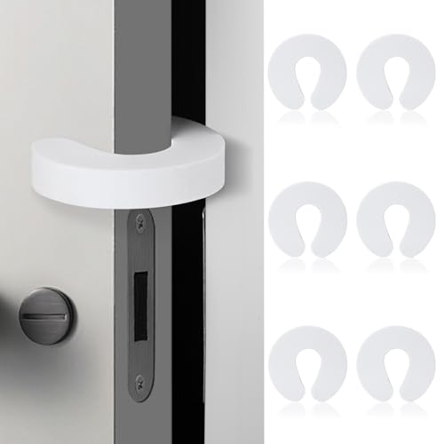 KOVOSCH Kindersicherung Tür, 6 Stück Türstopper, Klemmschutz für...