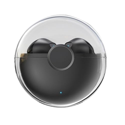 CHEOTIME Écouteurs sans Fil Bluetooth, écouteurs multifonctionnels, Suppression du Bruit, Charge Rapide, appels clairs, Conception Semi-Ouverte pour téléphone, Tablette, Ordinateur (Noir)