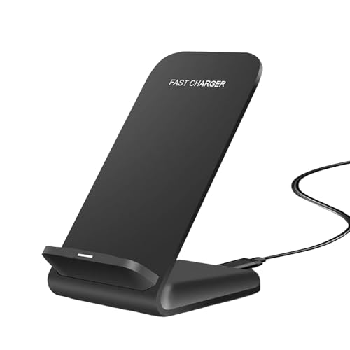 Image of Wireless Rechargeable Phone Holder - 15W Mobile Phone Charging Stand Foldable Adjustable Table Charging Station Type-C 10W 7.5W 5W Options Multiple Devices Travel Office Home Bedroom Quick Charge