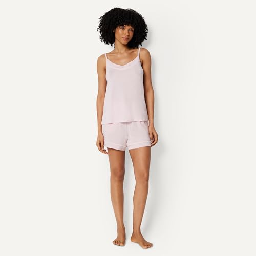 Image of Amazon Essentials Women's Modal-Blend Pajama Set, Camisole with Shorts