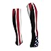NEED LOVE American flag and Sudan flag Adult Calf Knee High Long Tube Socks Fashion Athletic Length Bucket Socks A Pair