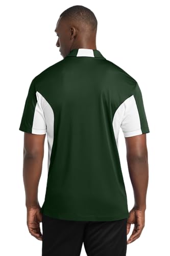 SPORT-TEK Polo Sport-Wick Micropique Unisex Tall con mangas cortas y cuello, corte casual para hombres y mujeres altos miniatura 2