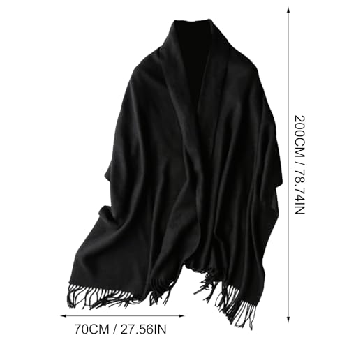Women's Reversible Soft Warm Large Scarf Wrap Shawl For Wedding Parties Gifts Women Winter Pashmina Shawl Wrap4
