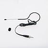 Single earset Headset Microphone for Sennheiser EM100 G2 G3 G4 Wireless HeadMic BeltPack System Omni-Directional Mics B20-Black #4