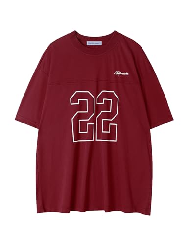 Aelfric Eden Mens Jersey Shirts Mesh Print Number Unisex Oversized Graphic Tees Short Sleeve Casual T Shirt Y2k Tops