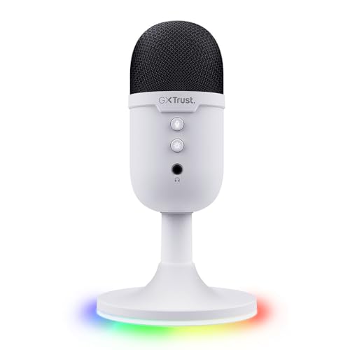 Trust Microphone GXT 234 W Yunix Blanc