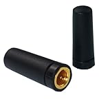 Fohevers Fohevers 2-Pack Mini Antenne WiFi 2.4G Antenne SMA Connecteur Mâle 2DBi Petite Antenne de Signal WiFi Omnidirectionnelle pour Routeur sans Fil