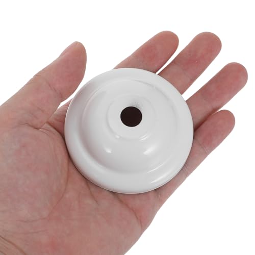 NUOLUX 20個白色鉄製ペンダントライト 丸型 照明器具 天井吊り下げ用 クイック簡単取り付け ユニバーサル対応 ホームリビングルーム装飾に最適 クラシックヴィンテージなデザイン [3]