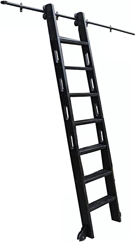 Kit rail échelle roulante pour optimiser le rangement des bibliothèques - 2