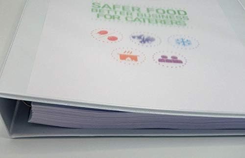 Safer Food Better Business for Caterers SFBB 24 Month Diary + 24 Month Fridge/Freezer Checklist Hole Punched