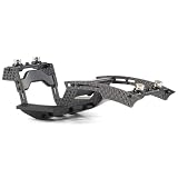 Carbon Fiber V2S Modular 1/24 Chassis Kit, for SCX24 Custom Builds, Performance Comp Rigs with High Clearance Adjustable Wheelbase
