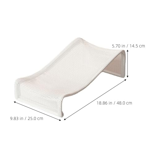 Support bébé POPETPOP et coussin de bain en acier carbone pour nouveau-né
