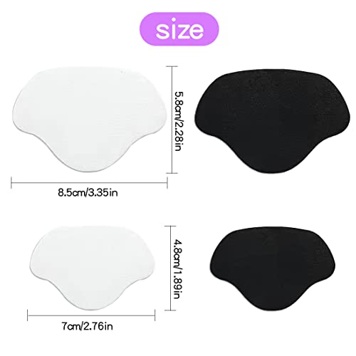 Schuh Fersen Reparatur Patch, KANOSON 12 Paar Fersenpolster Fersenschutz Fersenhalter für Schuhe, Selbstklebend Sneaker Fersen Reparatur